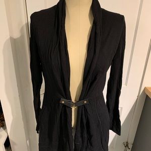 MK belted cardigan